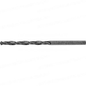 Сверло по металлу, быстрорежущая сталь, класс В, ЗУБР 4-29605-061-3, d=3,0 мм